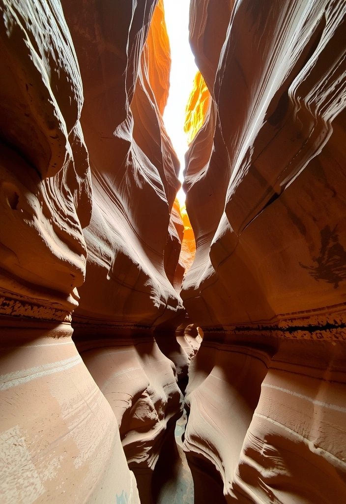 Pared de cañón con capas rítmicas
