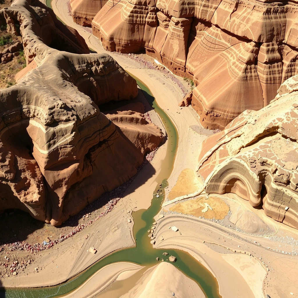 Patrones naturales de erosión