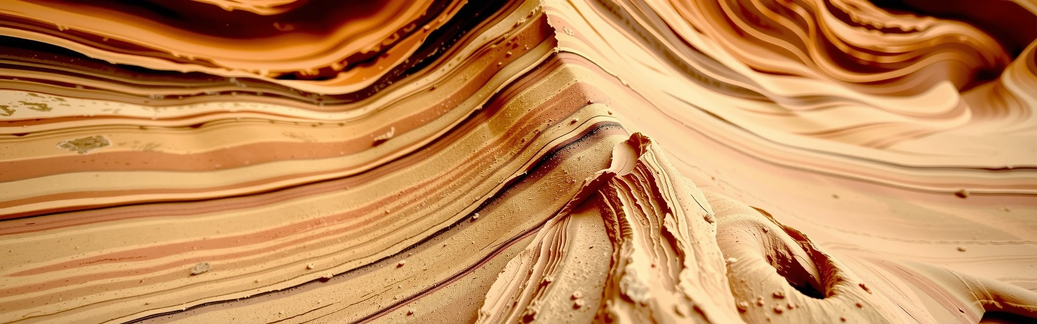 Detalle de formación rocosa